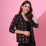 Women Printed Shrug